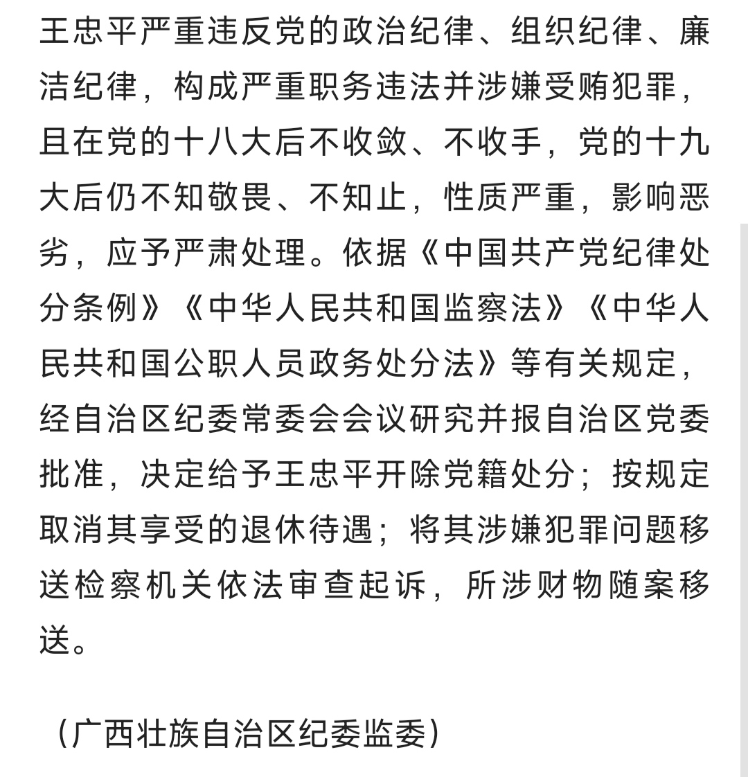 广东自媒体视角，王水平严重违纪违法被双开事件的反思与警示